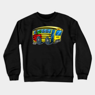 School Bus Crewneck Sweatshirt